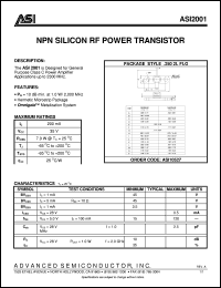 ASI1005 Datasheet