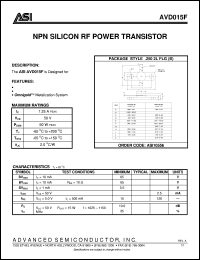 AVD075P Datasheet