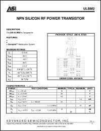 ULBM2 Datasheet