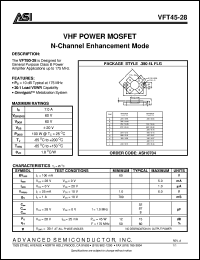 VFT45-28 Datasheet