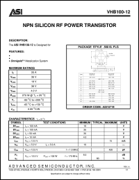 VHB100-12 Datasheet