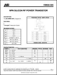 VMB80-28S Datasheet
