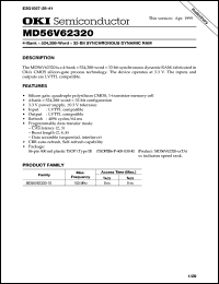 MD56V62320-10TA Datasheet