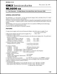 ML9206-xxGS-K Datasheet