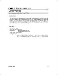 MR27V401DTA Datasheet
