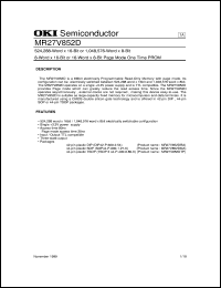 MR27V852DTP Datasheet