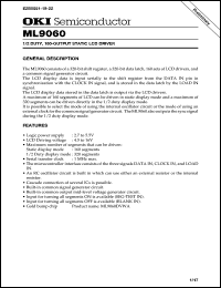 ML9060DVWA Datasheet