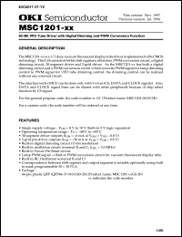 MSC1201-xxGS-2K Datasheet