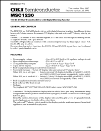 MSC1230GS-2K Datasheet