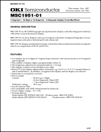 MSC1951-01RS Datasheet