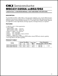 MSC2313258A-60BS2 Datasheet
