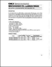 MSC23236C-60DS20 Datasheet