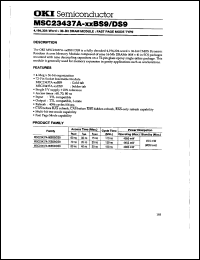 MSC23437A-70DS9 Datasheet