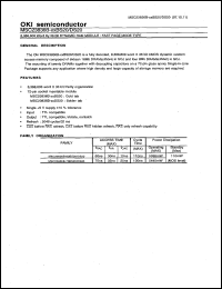MSC23836B-70DS20 Datasheet