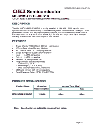 MSC23S4721E-8BS18 Datasheet