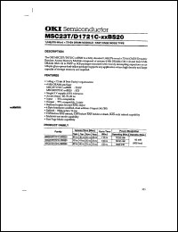 MSC23T1721C-80BS20 Datasheet
