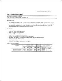 MSC23V23258D-70BS4 Datasheet