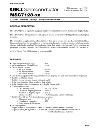 MSC7128-xxSS Datasheet