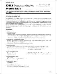 MSM63238-xxxGS-BK Datasheet
