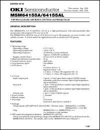 MSM64155A-xxx Datasheet
