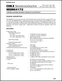 MSM64172-xxx Datasheet