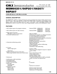 MSM66201-xxxJS Datasheet