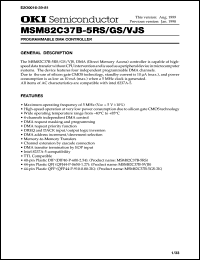 MSM82C37B-5VJS Datasheet