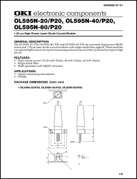 OL595N-20/P20 Datasheet