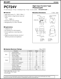 PC724V Datasheet