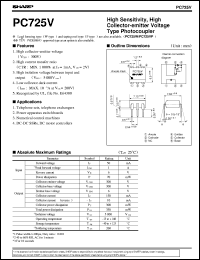 PC725V Datasheet