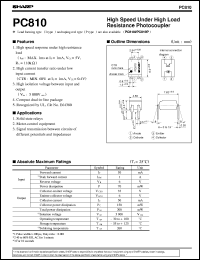 PC810 Datasheet