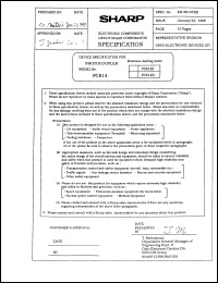 PC814X Datasheet
