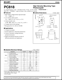 PC818 Datasheet