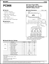PC906 Datasheet