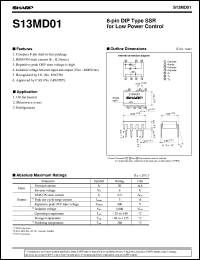S13MD01 Datasheet