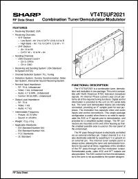VT4T5UF2021 Datasheet