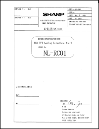 NL-RC01 Datasheet