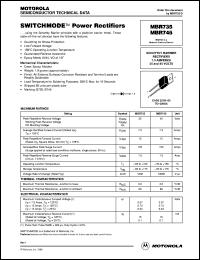 MBR745 Datasheet
