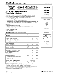 4N37 Datasheet