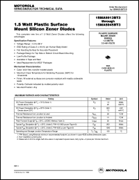 1SMA5930BT3 Datasheet