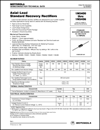 1N5405 Datasheet