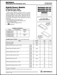 MHPM6B10A60D Datasheet