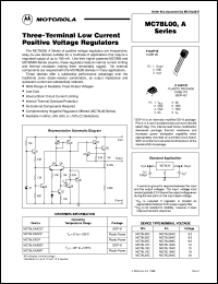 MC78L08ACDR2 Datasheet