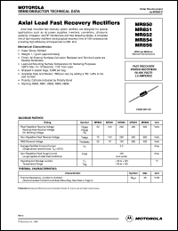 MR850 Datasheet