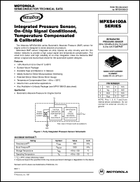 MPXS4100A6T1 Datasheet