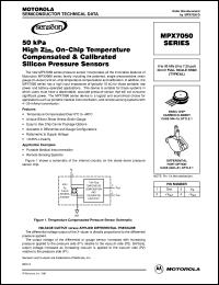 MPX7050GSX Datasheet