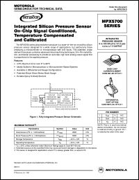 MPX5700GS Datasheet