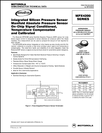 MPX4200ASX Datasheet