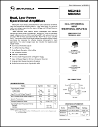 MC3458DR2 Datasheet