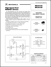 MC34152DR2 Datasheet